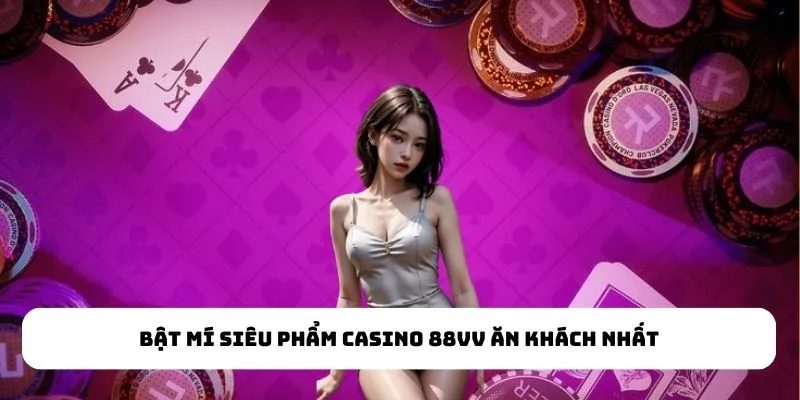 Bật mí siêu phẩm Casino 88VV ăn khách nhất
